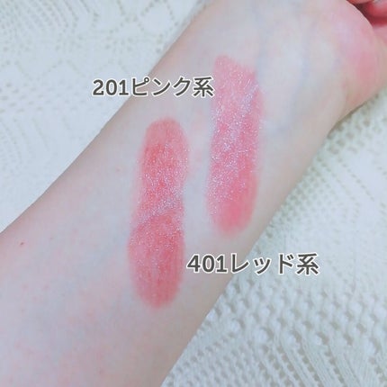 ラスティンググロスリップ/CEZANNE/口紅を使ったクチコミ(4枚目)