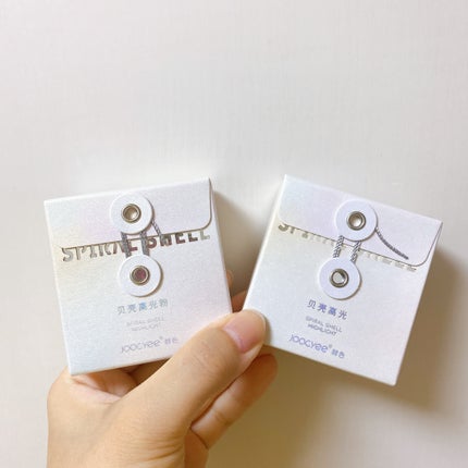 ダイヤモンドシェルハイライト/Joocyee/パウダーハイライトを使ったクチコミ(4枚目)