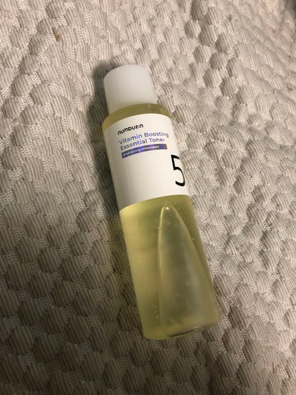 5番 白玉グルタチオンCエッセンシャルトナー/numbuzin/化粧水を使ったクチコミ(1枚目)