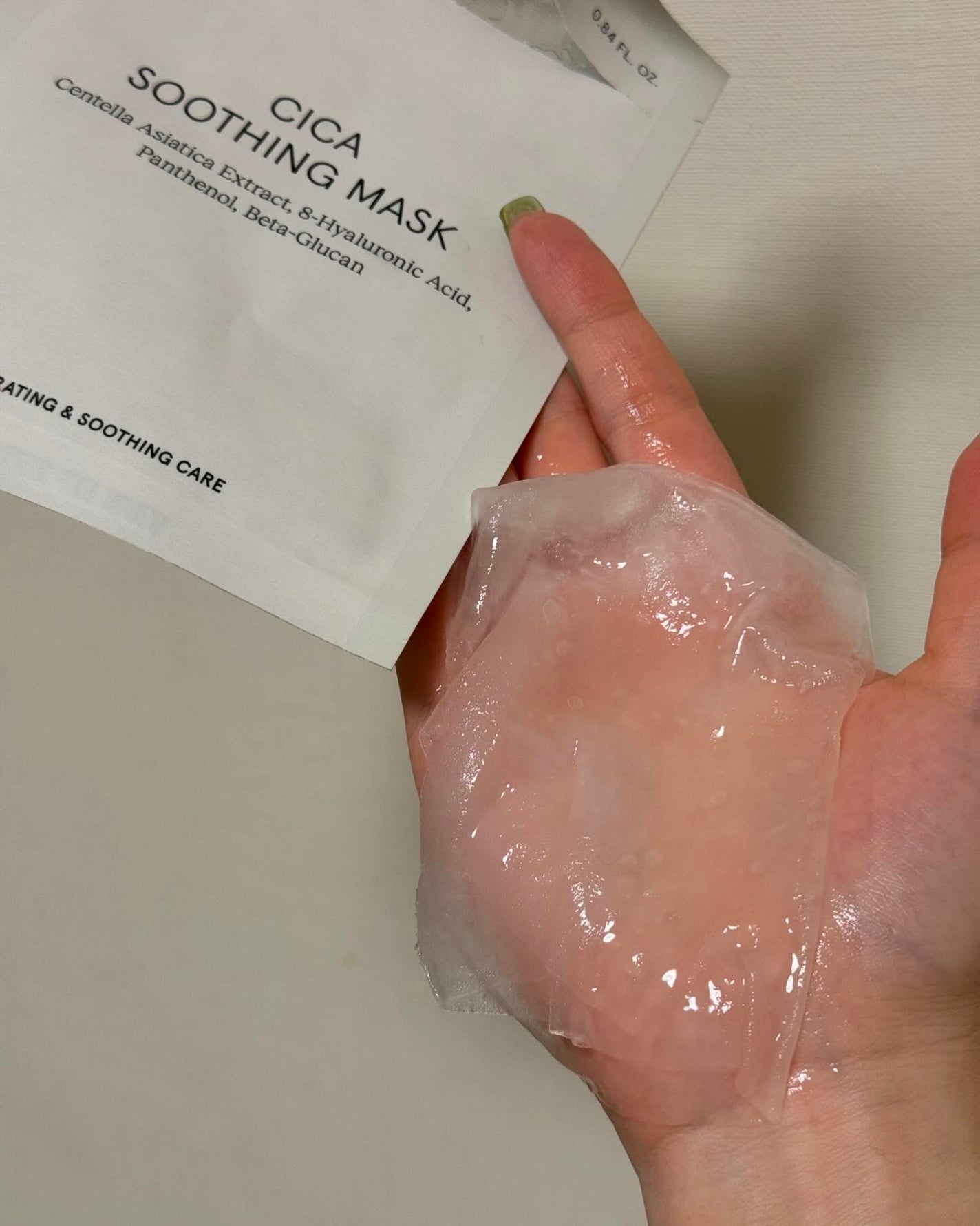 CICAスージングマスク/ONE THING/シートマスク・パックを使ったクチコミ(4枚目)