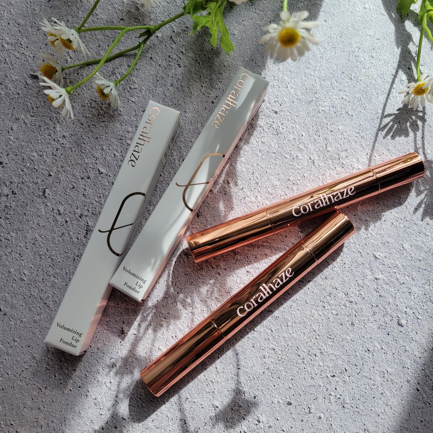 ボリューマイジングフォンデュリップ/Coralhaze/口紅を使ったクチコミ（1枚目）