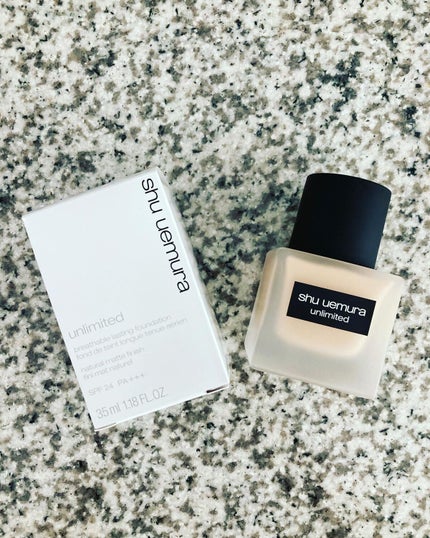 (旧)アンリミテッド ラスティング フルイド/shu uemura/リキッドファンデーションを使ったクチコミ(1枚目)
