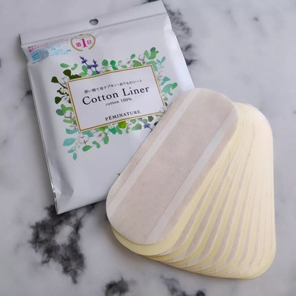 フェミナチュールコットンライナー/ヴィーナスラボ/おりものシートを使ったクチコミ(1枚目)