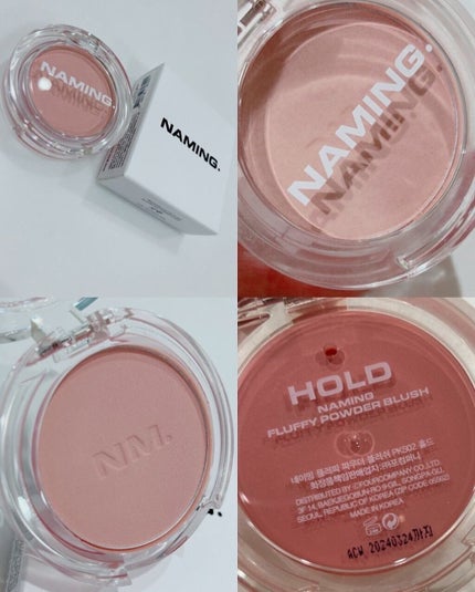 ネーミング フラッフィーパウダーブラッシュ/NAMING./パウダーチークを使ったクチコミ(4枚目)