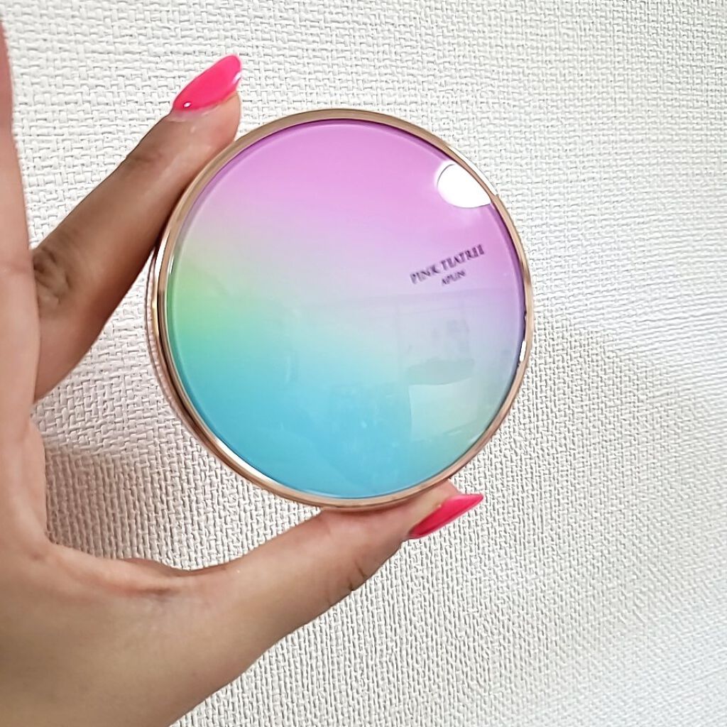 ピンクティーツリーカバークッション/APLIN/クッションファンデーションを使ったクチコミ（1枚目）