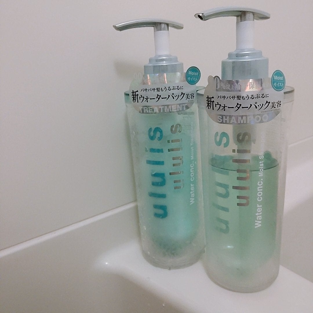 ウォーターコンク モイストシャンプー/ヘアトリートメント/ululis/市販シャンプーを使ったクチコミ(1枚目)