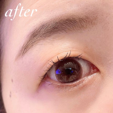 カラーリングアイブロウ マイクロ/ヘビーローテーション/眉マスカラを使ったクチコミ(5枚目)