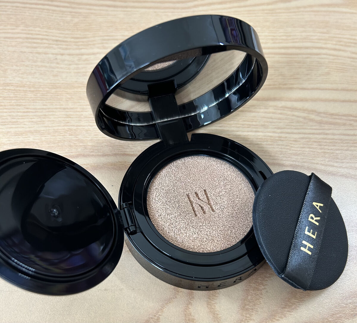 ブラック クッション/HERA/クッションファンデーションを使ったクチコミ（1枚目）