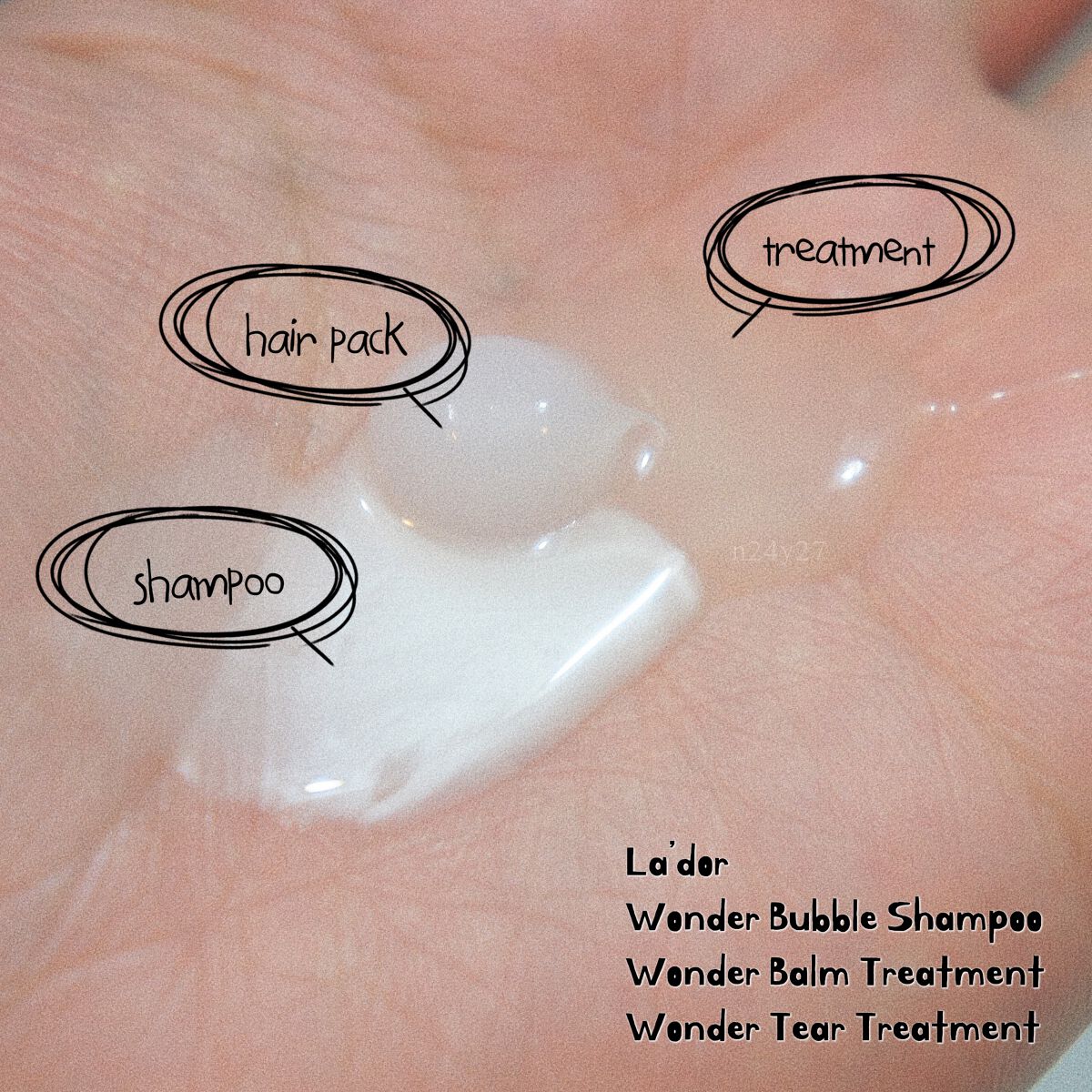 WONDER BALM/La'dor/洗い流すヘアトリートメントを使ったクチコミ（2枚目）