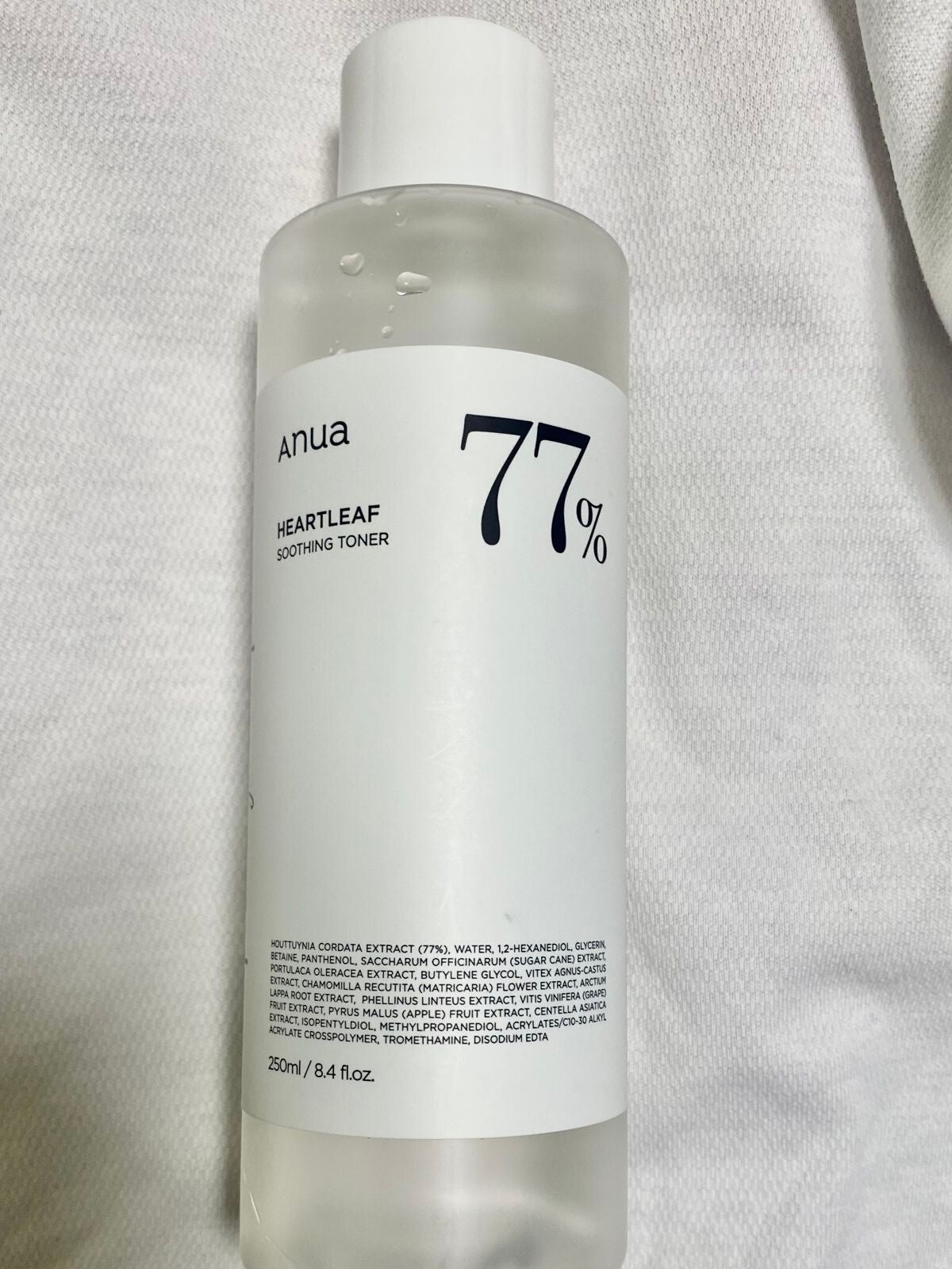 ドクダミ 77 スージングトナー/Anua/化粧水を使ったクチコミ(2枚目)