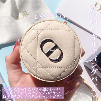 ディオールスキン フォーエヴァー クッション パウダー/Dior/ルースパウダーを使ったクチコミ(7枚目)