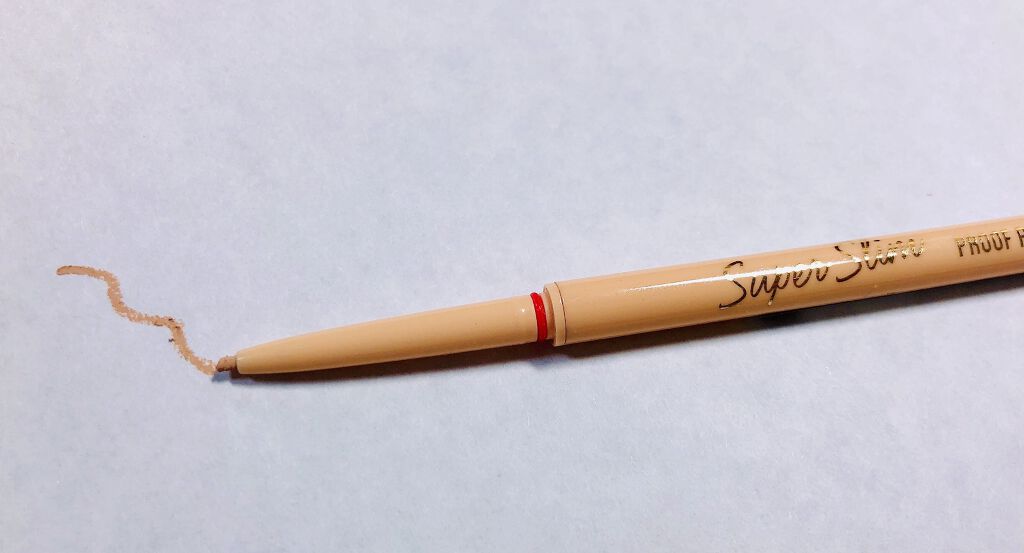 スーパースリム プルーフペンシルライナー ベージュ/ETUDE/ペンシルアイライナーを使ったクチコミ（1枚目）