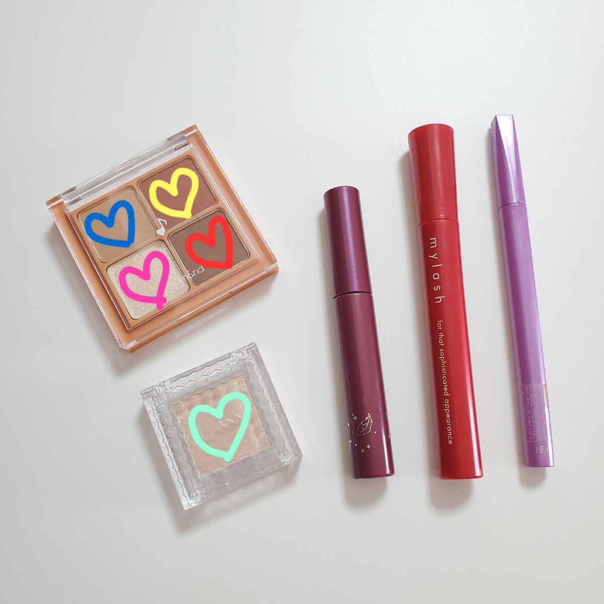 ベターザンアイズ ミュージックシリーズ/rom&nd/アイシャドウパレットを使ったクチコミ（2枚目）