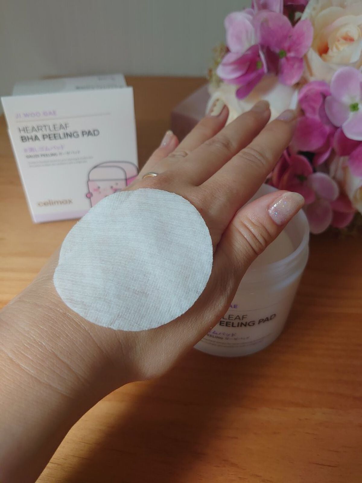 BHA消しゴムピーリングパッド/celimax/トナーパッドを使ったクチコミ(5枚目)
