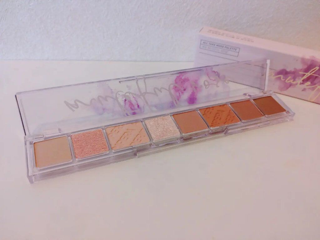 オール テイク ムード パレット(24AD) 【旧】04 MUTEFUL ROSE/PERIPERA/アイシャドウパレットを使ったクチコミ（2枚目）