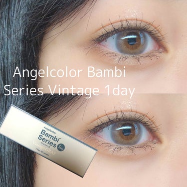 Angelcolor Bambi Series Vintage 1day/AngelColor/ワンデー（１DAY）カラコンを使ったクチコミ（1枚目）