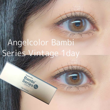 Angelcolor Bambi Series Vintage 1day/AngelColor/ワンデー(1DAY)カラコンを使ったクチコミ(1枚目)