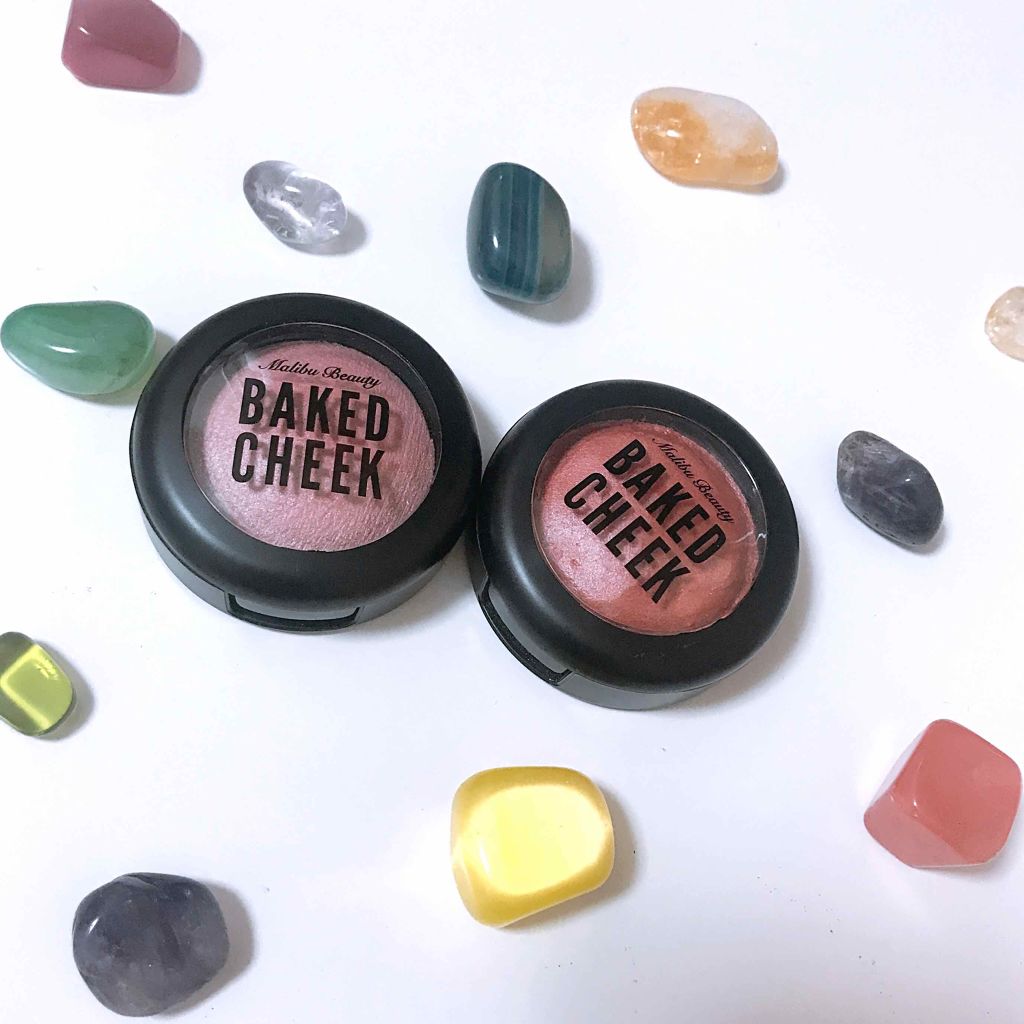 ベイクドチーク/マリブビューティー/パウダーチークを使ったクチコミ(1枚目)