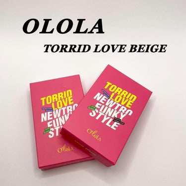 トリッドラブベージュマンスリー (TORRID LOVE BEIGE monthly)/OLOLA/１ヶ月（１MONTH）カラコンを使ったクチコミ（1枚目）