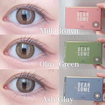 ディアサム(DearSome)/OLOLA/カラーコンタクトレンズを使ったクチコミ(1枚目)