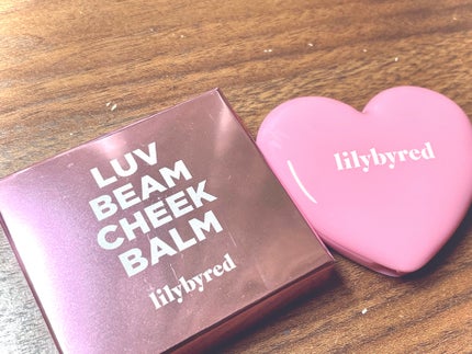 ラヴ ビーム チークバーム/lilybyred/ジェル・クリームチークを使ったクチコミ(1枚目)