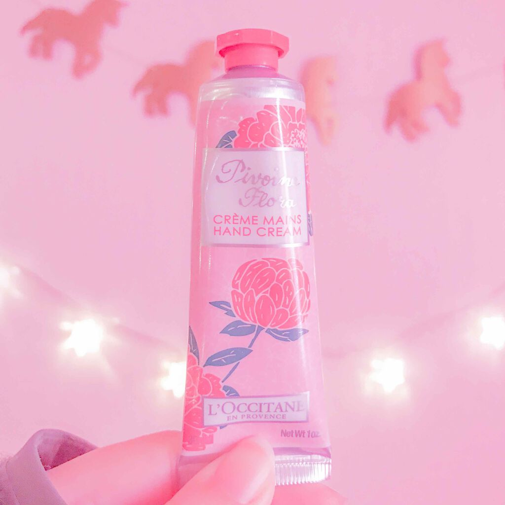 ピオニー フェアリーハンドクリーム/L'OCCITANE/ハンドクリームを使ったクチコミ（1枚目）