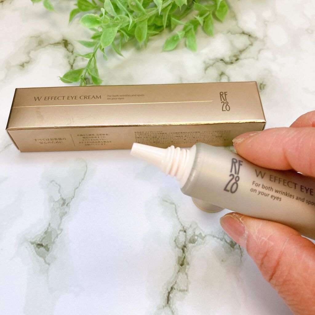 Wエフェクト アイクリーム /RF28/アイケア・アイクリームを使ったクチコミ(2枚目)