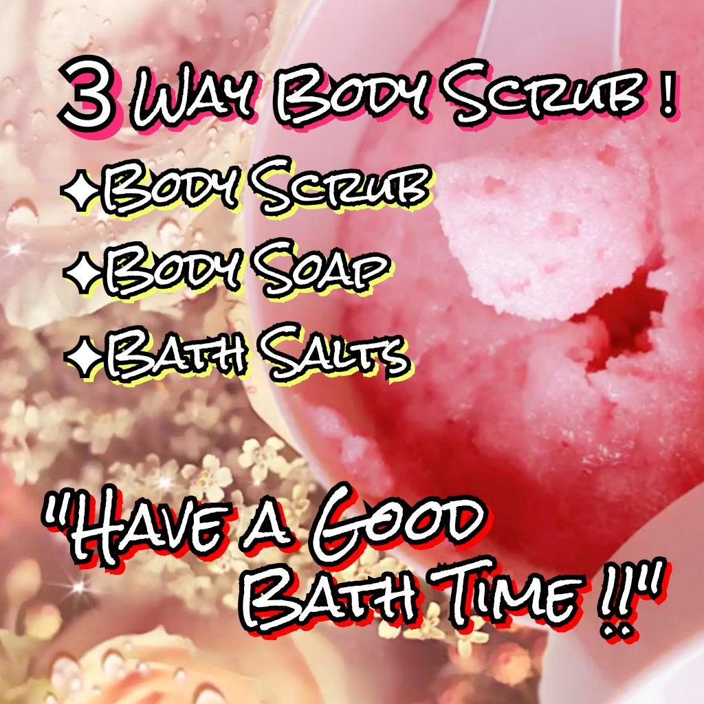 Q+Me スウィート ボム タラソ スクラブ/AGARISM/バスト・ヒップケアを使ったクチコミ(3枚目)