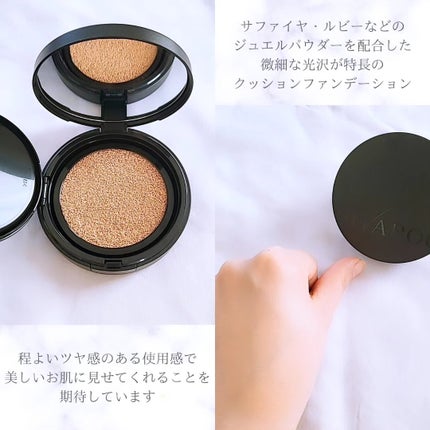 ベルベットジュエルクッション/BIVABOO/クッションファンデーションを使ったクチコミ(2枚目)
