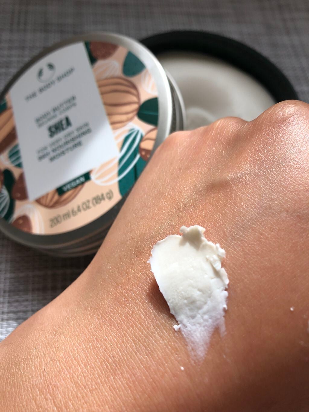 ボディバター シア/THE BODY SHOP/ボディクリームを使ったクチコミ(6枚目)