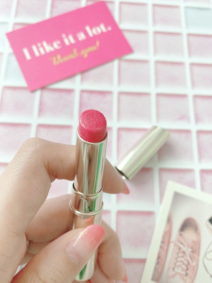 シャイニーエッセンスリップA/media/口紅を使ったクチコミ(2枚目)