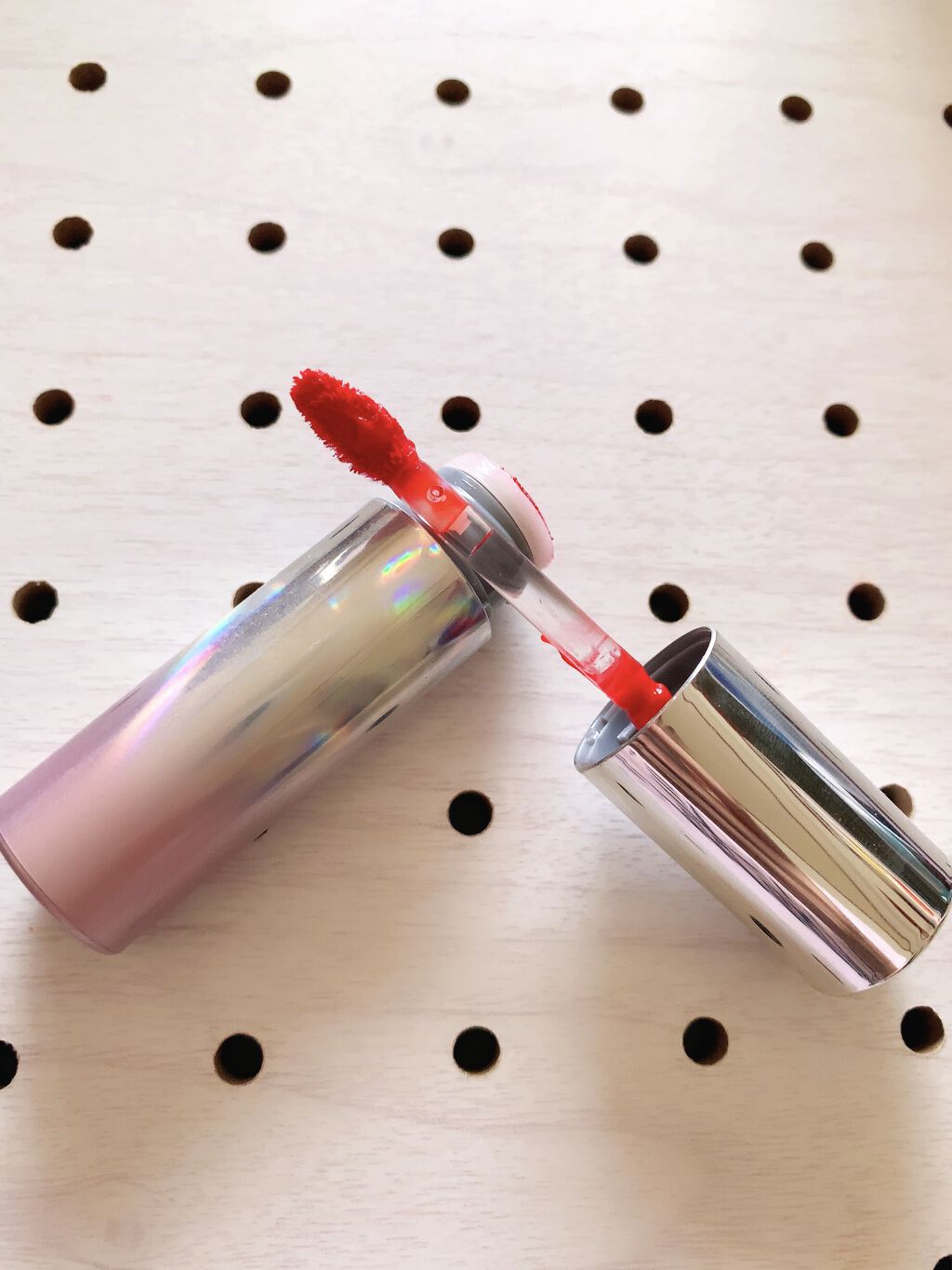 アピュー ウォーターライト ティント RD02/A’pieu/リップティントを使ったクチコミ（2枚目）