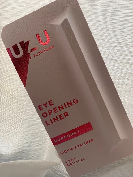 EYE OPENING LINER/UZU BY FLOWFUSHI/リキッドアイライナーを使ったクチコミ(1枚目)