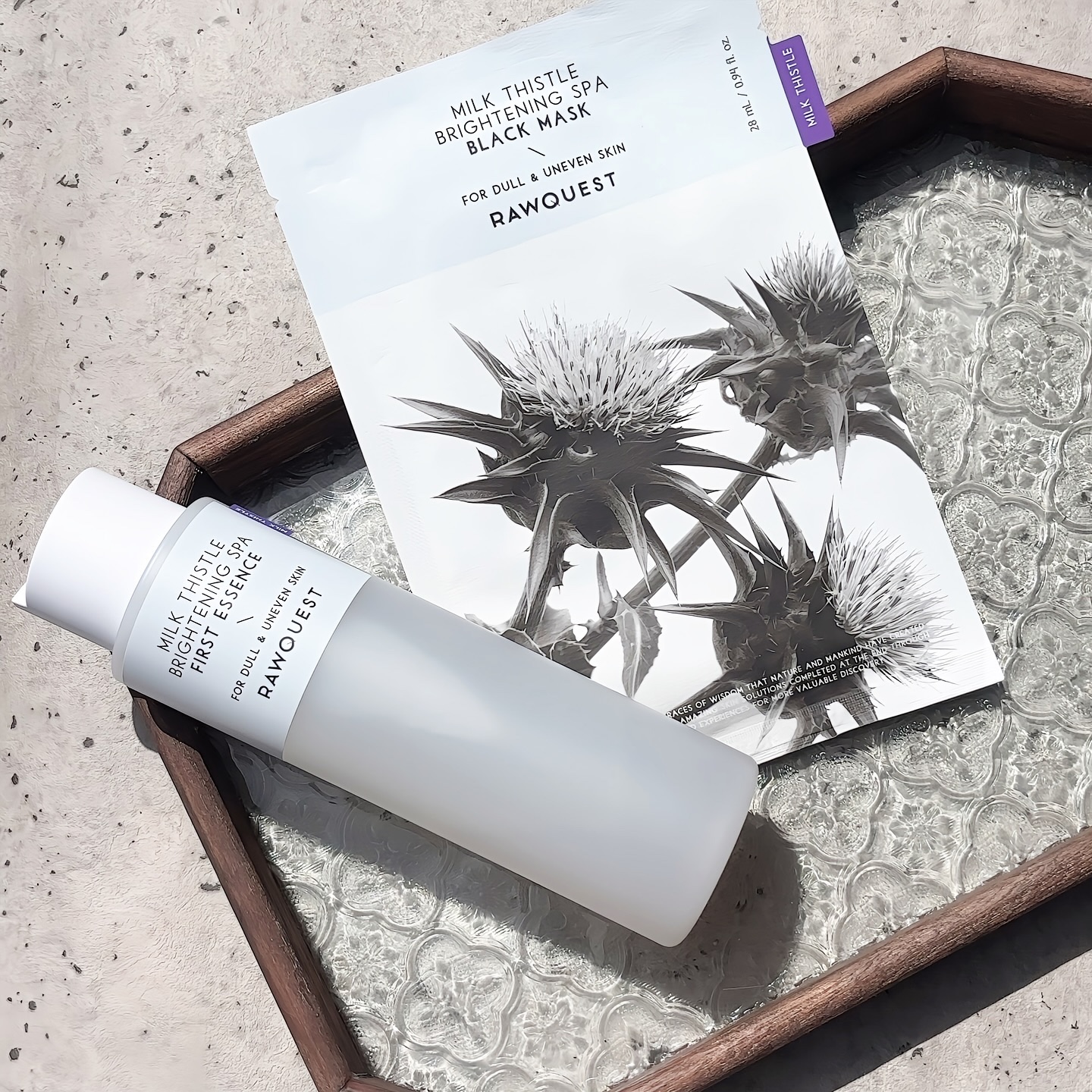 ミルクシスルブライトニングスパ ファーストエッセンス/RAWQUEST/化粧水を使ったクチコミ（1枚目）