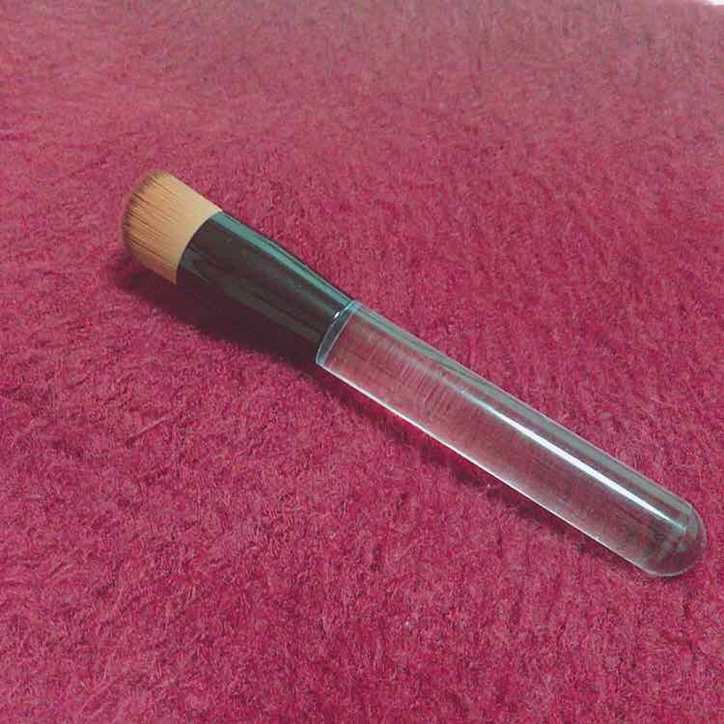 ファンデーションブラシ No.6/DAISO/メイクブラシを使ったクチコミ(2枚目)