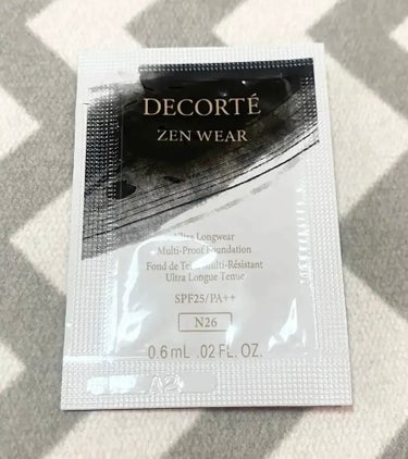 ゼン ウェア フルイド/DECORTÉ/リキッドファンデーションを使ったクチコミ（1枚目）