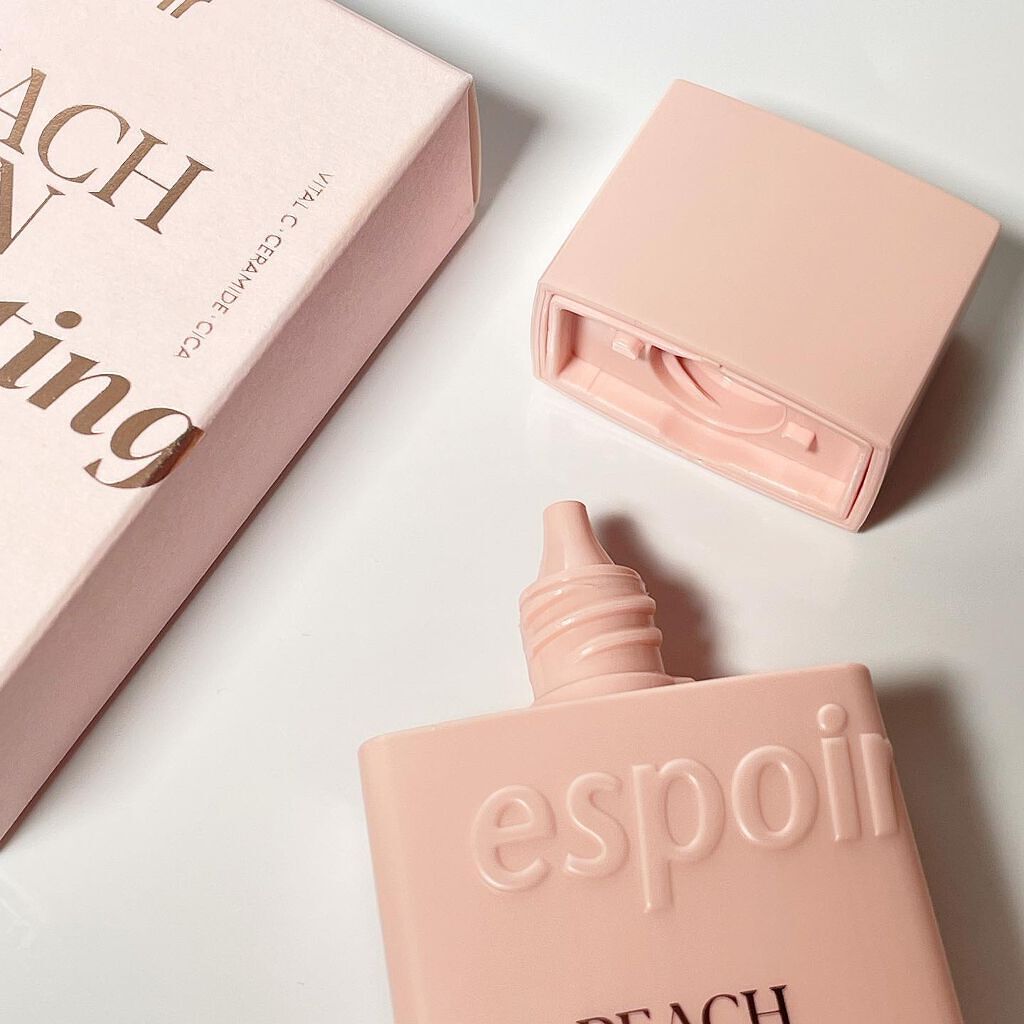 ピーチスキンフィッティングベース/espoir/化粧下地を使ったクチコミ(2枚目)