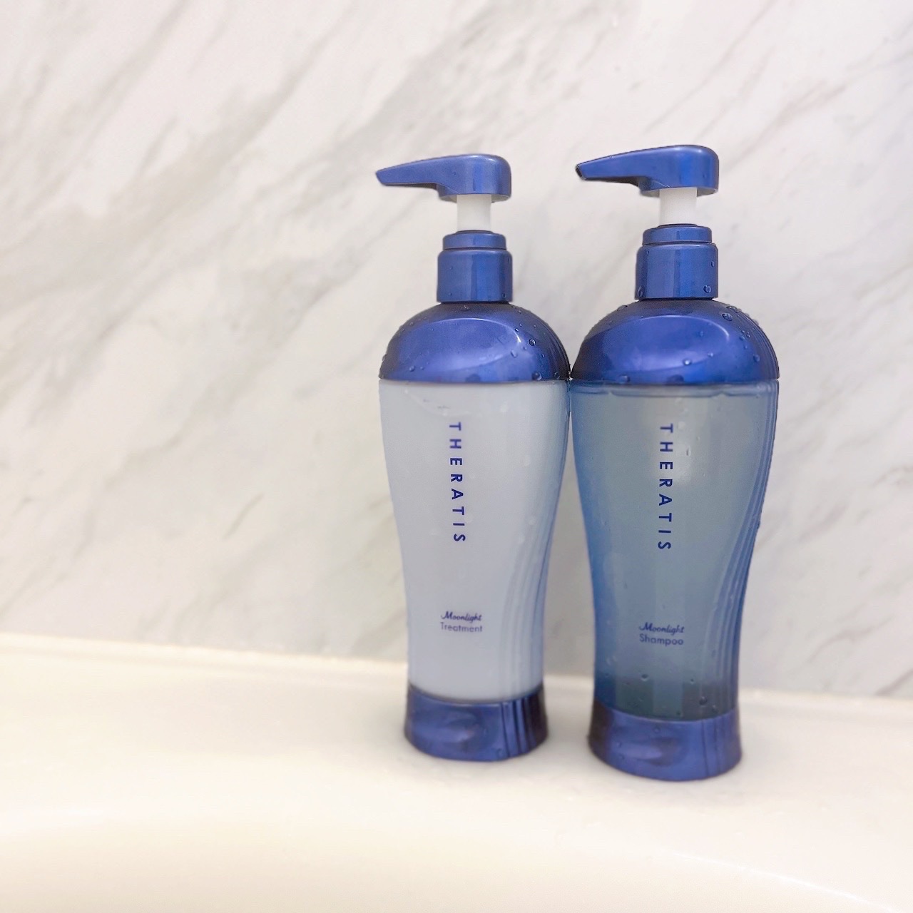 セラティス ムーンライトスリーク シャンプー / ヘアトリートメント シャンプー本体435ml/THERATIS/市販シャンプーを使ったクチコミ（1枚目）