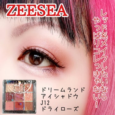 【捨て色なし！！】


ピンク系やレッド系のアイシャドウが好きなら持っとくべし♡


ZEESEA
ドリームランドアイシャドウ
J12 ドライローズ
¥1,980(税込)


✼••┈┈••✼••┈┈••✼••┈┈••✼••┈┈••✼


ZEESEAは高発色、高密着♥️
そして可愛い♥️
最高かよっ！！(笑)


ZEESEAのアイパレはいくつか持ってますが、これは１番お気に入りかも💓
９色入りって何気に使いやすい✨


ガッツリレッド系にするつもりだったけど、何かピンク系になってた(笑)
そんな事もあるよね😂


#ZEESEA  #ズーシー #クォーツ9色アイシャドウパレット #ドリームランドアイシャドウ #J12 #ドライローズ #中国コスメ #高発色 #高密着 #可愛い #レッド系 #ピンク系 #人生コスメへの愛を語ろう の画像 その0