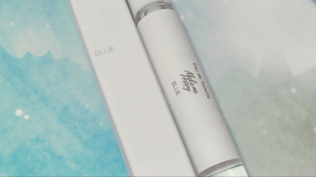 メイクミーハッピー オードトワレ BLUE/キャンメイク/香水(レディース)を使ったクチコミ（1枚目）