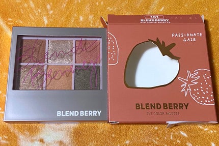 オーラクリエイション/BLEND BERRY/アイシャドウパレットを使ったクチコミ(1枚目)