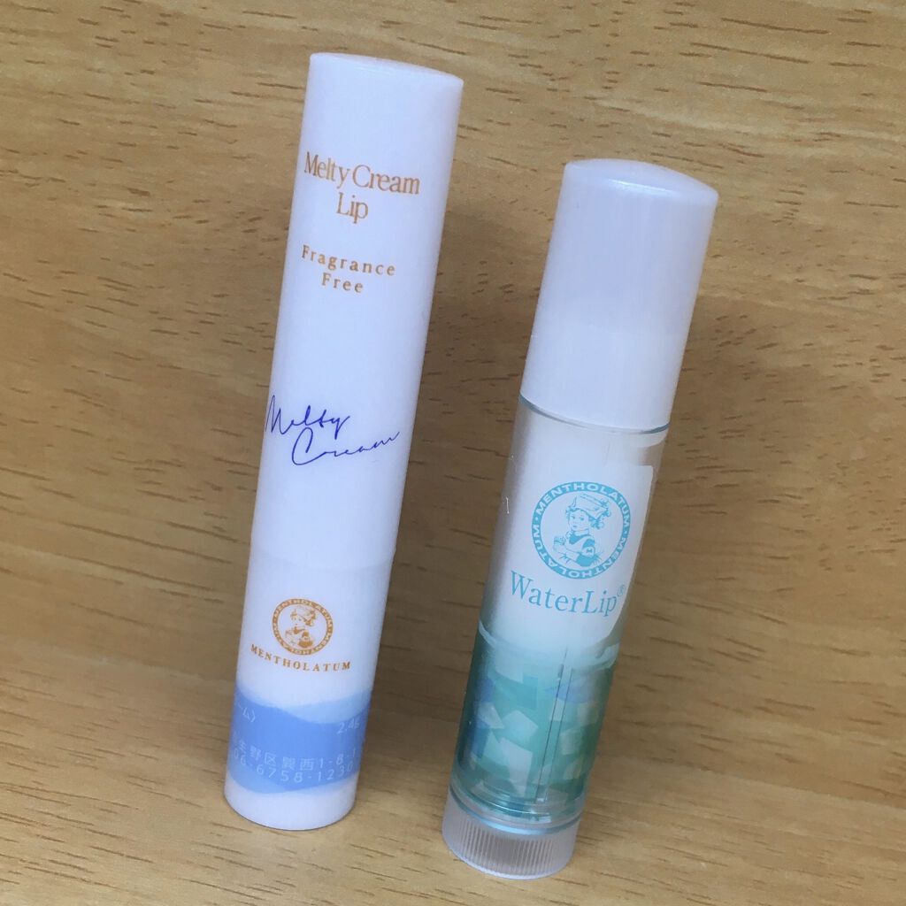ウォーターリップ 無香料/メンソレータム/リップクリームを使ったクチコミ（1枚目）