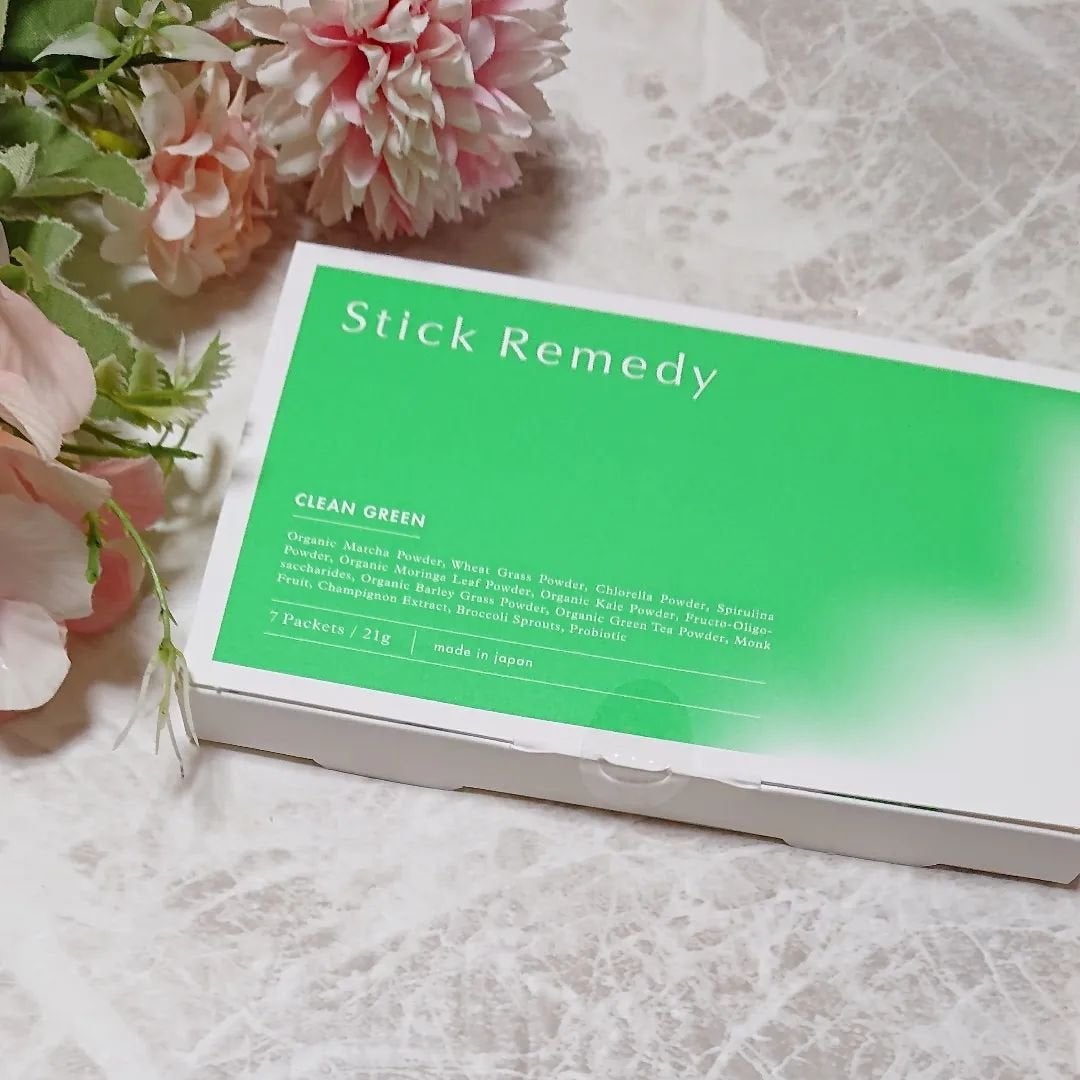 Clean Green/Stick Remedy/健康サプリメントを使ったクチコミ(2枚目)