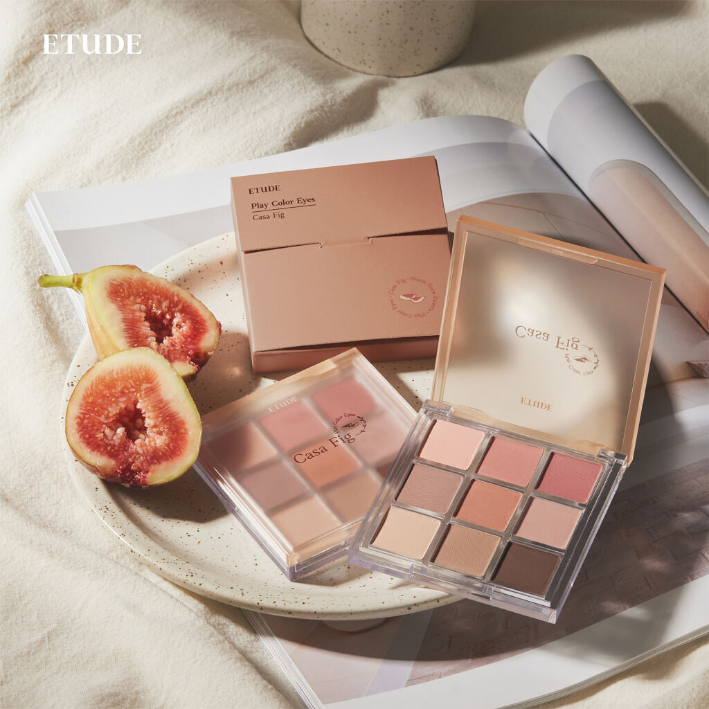 プレイカラーアイズ　カサフィグ/ETUDE/アイシャドウパレットを使ったクチコミ（1枚目）