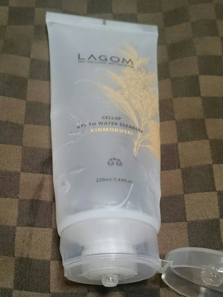 ジェルトゥウォーター クレンザー（KI）（朝洗顔料）/LAGOM /その他洗顔料を使ったクチコミ（1枚目）