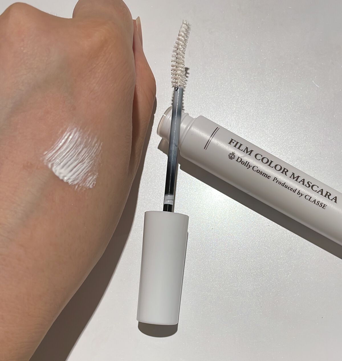フィルムカラーマスカラ /DollyCosme/マスカラを使ったクチコミ（2枚目）