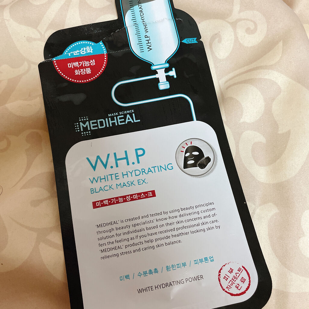 W.H.P ブラックマスク JEX/MEDIHEAL/シートマスク・パックを使ったクチコミ（2枚目）