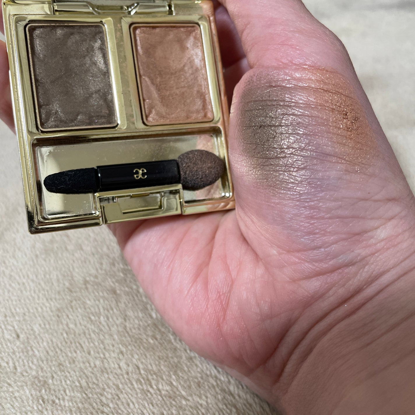 エレガンス アルモニーアイズ/Elégance/アイシャドウパレットを使ったクチコミ(2枚目)