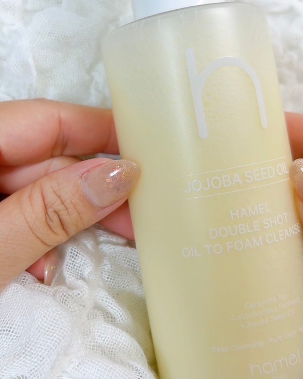 ダブルショットオイルトゥーフォームクレンザー/HAMEL/オイルクレンジングを使ったクチコミ(3枚目)