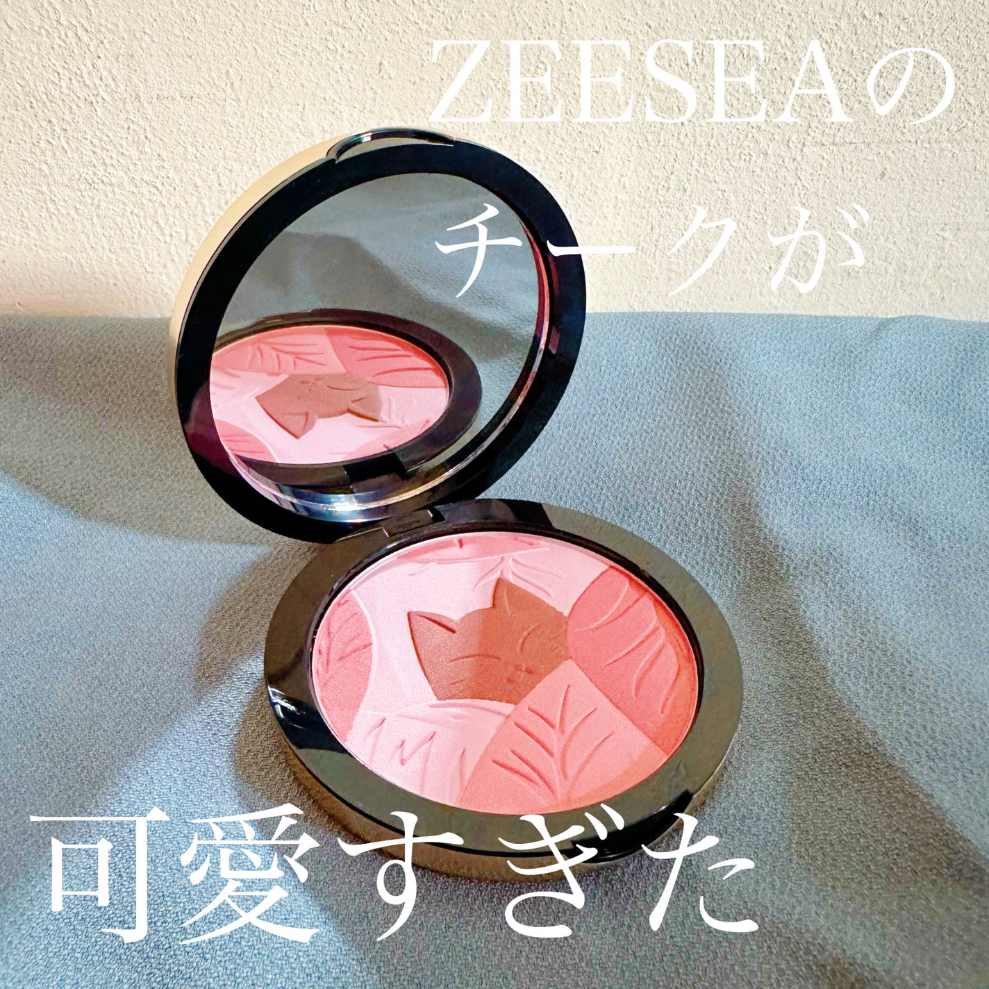 ハートビートブラッシャー/ZEESEA/パウダーチークを使ったクチコミ(1枚目)